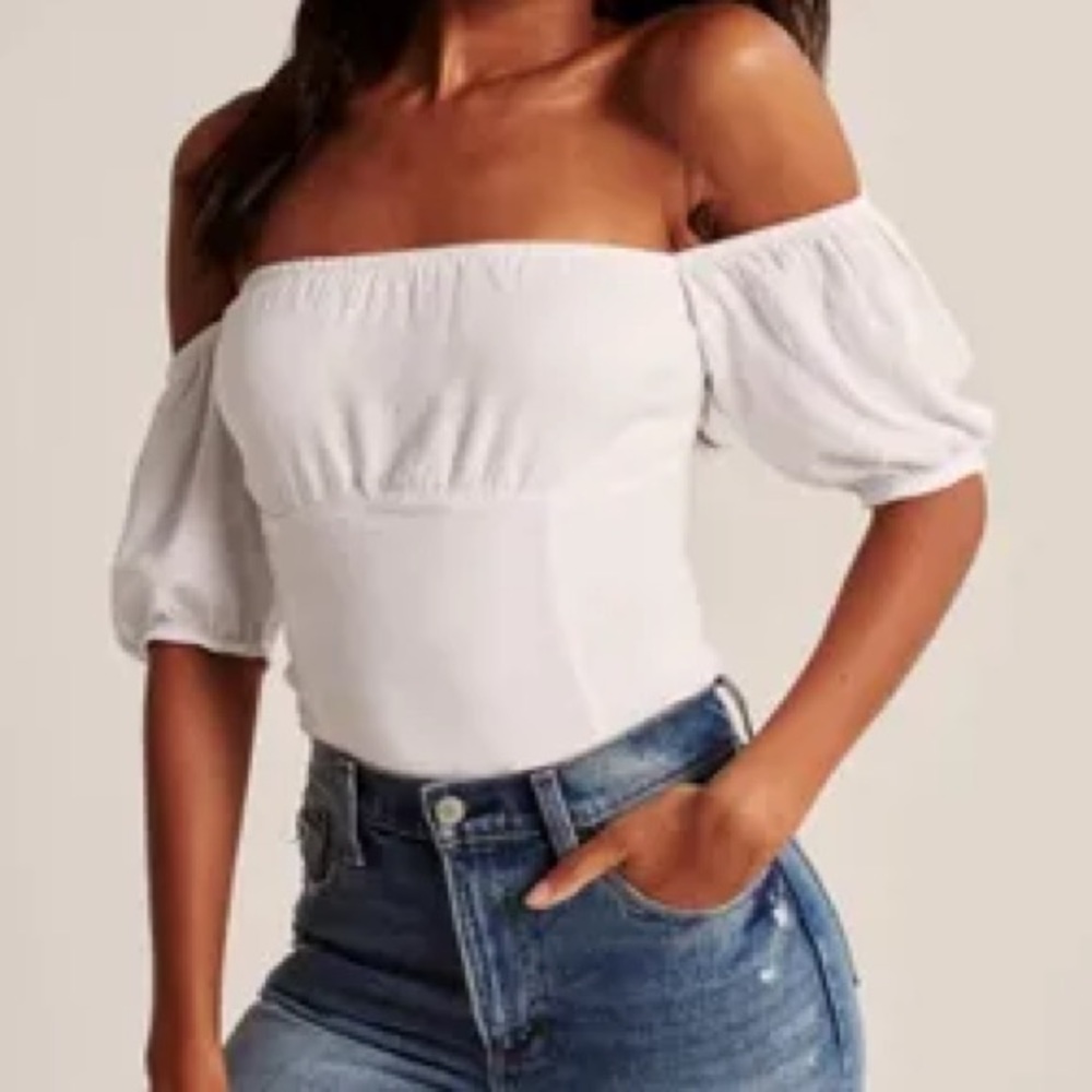 Abercrombie off the shoulder bodysuit